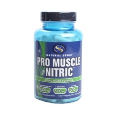 NATURAL SPORT Pro Muscle Nitric 植物膠囊, 120顆, 1罐