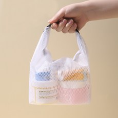 물놀이 수영 실리콘 방수 가방 렌사레 여행 파우치 투명 비치백 드라이백 목욕가방 생존수영, 화이트/L