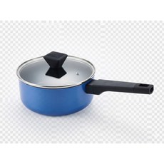 도루코 인덕션 퓨어 라이트 IH 편수 냄비, 애쉬블루, 1개, 18cm
