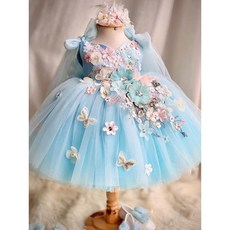 夢幻公主 花編花童禮服 女童洋裝