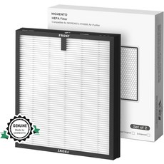 MORENTO 2팩 HY4866 공기청정기용 정품 공기청정기 교체 필터 오리지널 버전, Enhanced Version 2