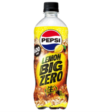 산토리 펩시 빅 제로 레몬 생 콜라 일본 600ml x 24개