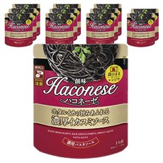 Somi 創味食品 Haconese濃郁墨汁義大利麵醬, 12包, 115g