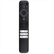 TCL 스마트 TV용 RC813 FMBB 리모컨 교체 RC813 FMBB 리모컨, 검은색