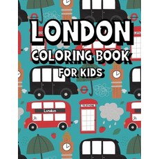 London Coloring Book for Kids: Most London Monuments & Place The Funny Way To Discover Londo... Paperback, Independently Published, English, 9798582342380