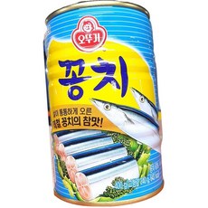 오뚜기 꽁치캔 400g 업소용 통조림, 1개