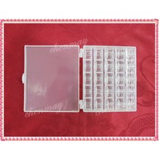 家用縫紉機梭子盒 25格, 1個, 低梭, N/A