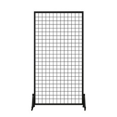 네트망 파티션 가벽 셀프 디스플레이 네트망파티션 스탠드, 두꺼운 블랙 200x80 40개