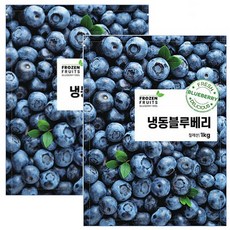 이안 칠레산 냉동 블루베리 2kg (1kgX2개)