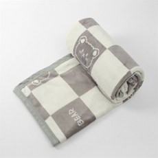 팥들 그레이 이불 자동차블랑켓