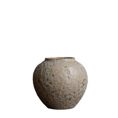 陶瓷花瓶 侘寂風藝術花器, 古礫蒼痕A