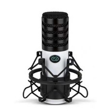 森然 黒魅48V大振膜電容麥克風 心型指向 專業錄音直播設備 附防震架, 黑魅麥克風