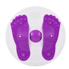 풀 로프가 허리 비틀기 기계 자석 플레이트 텐션 통합 피트니스, 1개, 3. purple