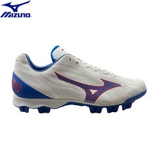 MIZUNO 美津濃 棒壘球鞋 棒壘球膠釘 寬楦3E 藍白 11GP242565