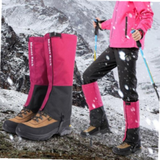 등산 영문레터링 스노우커버 아웃도어 사계절 스패츠, 퍼플-M, 퍼플-M