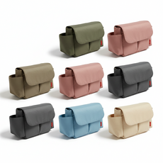 Insular 210D 베이직 다용도 기저귀가방, 1개, 블랙