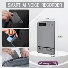 AI 음성녹음기 118개국어 통화 녹음, 64GB