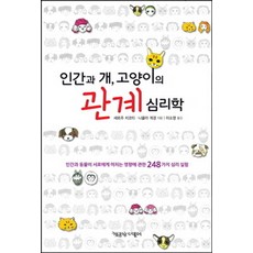인간과 개 고양이의 관계 심리학:인간과 동물이 서로에게 미치는 영향에 관한 248가지 심리 실험, 책공장더불어, 세르주 치코티, 니콜라 게갱
