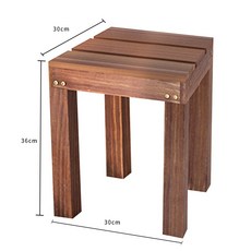 防腐實木陽臺階梯置物架 客廳多層室內多肉戶外落地花盆架 30*30*18+輪子, 【加厚實木】30*30*18+輪子,中等