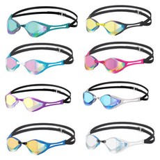 뷰 블레이드F 제로 선수용 미러 수경 V128SAM, GBD, 1개