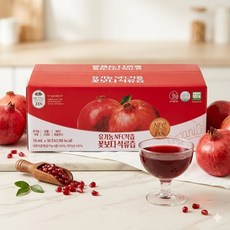유기농마루 유기농 NFC착즙 꽃보다 석류즙 상큼한 선물용, 70ml, 30팩