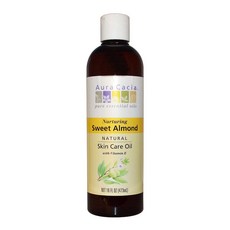 Aura Cacia 護膚油, Sweet Almond, 473ml, 1入