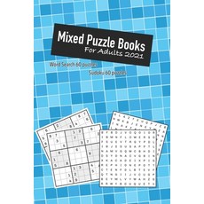 (영문도서) Mixed Puzzle Books For Adults 2021: Sudoku And Word Search Books For Adults ◆ Mixed Puz... Paperback, Independently Published, English, 9798730534933