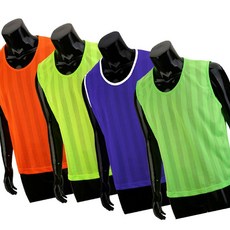 TE 유소년용 줄무늬 팀조끼 농구조끼