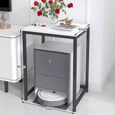 철제 프레임 축양장 선반 다이 수조 책상 거치대, 1개, 블랙 긴 길이50너비40높이80cm