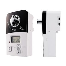 [가정의달 선물] 가스차단기 가스타이머 /간편설치 가스밸브차단기 어버이날 선물, 4.블랙/MG-06GT(과열차단+음성안내), 1개