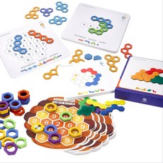 유아 문제해결 사고력 수학 자석퍼즐세트 아동센타 놀이방 IQ, 1개