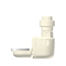 GEX 大口飲水 符合自然天性 科學飼養 兔子飲水器, 1個, 濾水神器兔用, 白