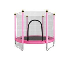 대형 트램폴린 실외 펜션 방방 트램펄린 방방이 8피트 공원, E. 6피트 직경 1.83m 오렌지 벨트 그물, 1개