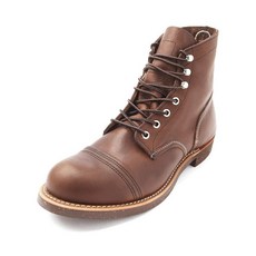 135071 Red Wing 남성용 아이언 레인저 15.2cm(6인치) 부츠 앰버 하네스 8.5