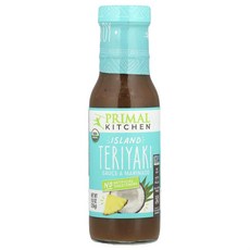 프라이멀 키친 소스 and 마리네이드 아일랜드 데리야끼 256g(9oz) PMK-63960, Primal Kitchen, 소스 & 마리네이드, 아일, 256g, 1개