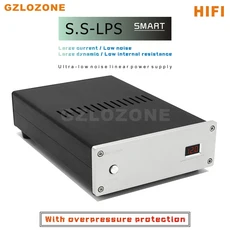 Smart Ver HIFI S.S-LPS-1706A 초저소음 선형 전원 공급 장치 과압 보호 기능 DC 5V 9V 12V 15V 18V, 02 DC 15V 4A, 02 SILVER AC 230V IN