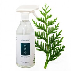 피톤치드 에이티 500ml 순수 탈취제 오몀 편백수 나무수 방향제 오염제거제EU_, 1개, 상세페이지 참조