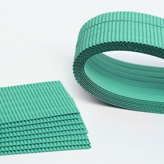 뮤즈 롱롱 띠골판지 컬러 17종 택1 / 길이 50cm 폭 1cm, 1개, 초록