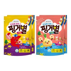 아이배냇 핑거별 쌀과자, 양파+새우, 30g, 4개