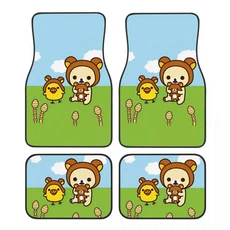 자동차용 위니 바닥 매트 전천후 미끄럼 방지 바닥 매트 라이너 풀 세트 자동차 액세서리, 14 20