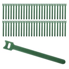 심플리프 밸크로 케이블타이, 그린, 50개입