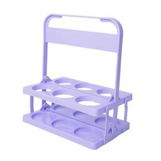 음료캐리어 접이식 커피캐리어 4구 6구 컵 테이크아웃 맥주, 1개, 4구 블랙