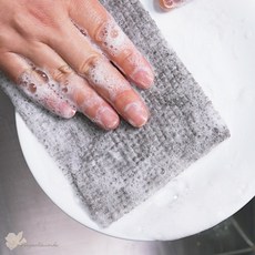 매그놀리아웍스 일회용 롤수세미 (120매) 풍부한거품 세제절약 부드러운스펀지 부드러운수세미 알뜰한, 회색, 1개, 1개