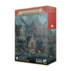 【戰鎚AOS】Cursed Sepulchre/Nexus of Grief 凋魂墓穴領主 詛咒墓穴 模型組裝 收藏精品, 1個