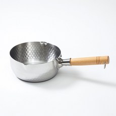 [JAJU/자주] 인덕션 겸용 간편 스텐 라면냄비_18CM (뚜껑미포함), 1개, 18cm