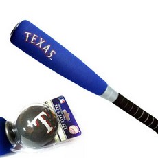 MLB 폼배트 폼볼 알류미늄 야구배트 티볼공 야구공 야구글러브, 블루계열, 1개