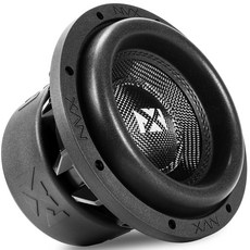 NVX VCW84v3 8 u201D 1300와트 맥스 650W RMS 듀얼 4옴 VC 시리즈 카 서브우퍼 VCW84 버전 3, 8" Dual 2- Ohm