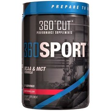 360 Cut BCAA&MCT補充粉 西瓜口味, 1個, 319克