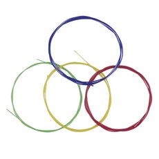 shangren 우쿨렐레 우케 기타 부품 용 교체 나일론 우쿨렐레 현, 설명, 설명, 다색, 1개
