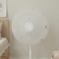 韓系熊熊兔兔系列軟紗風扇防護罩 現貨，可愛卡通風扇安全防護罩，兒童安全防塵風扇套, 老虎,風扇防護套會減弱風力,會介意請不要購買, 1個